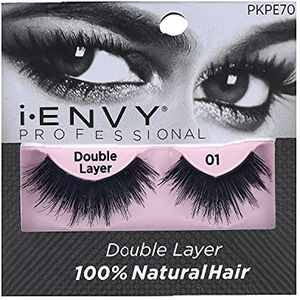 I-ENVY Strip Lash/wimperband Double Layer 01 (Pkpe70), uniek, standaard