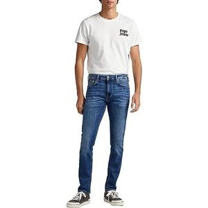 Pepe Jeans Stanley Jeans voor heren, Blauw (Denim-hs6), 32W / 34L