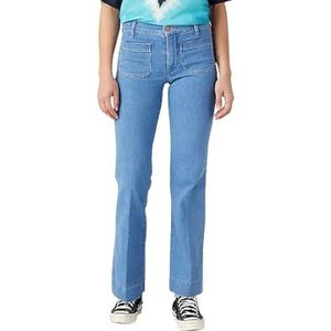 CloverUS dames flare jeans, blauw, 29W x 34L