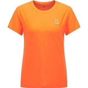 Haglöfs L.i.m Tech Wandel-T-shirt voor dames, 4n8- oranje (flame Orange), L