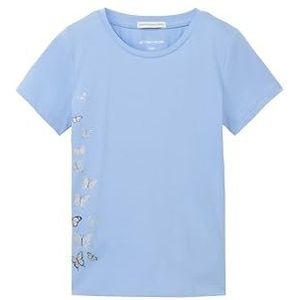 TOM TAILOR T-shirt voor meisjes, 11530 - Calm Blue, 92/98 cm