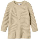 NAME IT Nmfrikine Ls Knit Dress Pb voor meisjes, Doeskin, 98