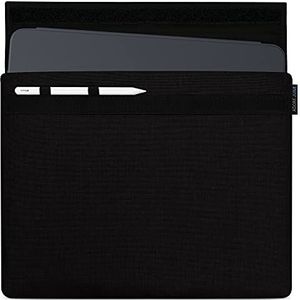Adore June 13 inch Classic Zwarte hoes, compatibel met iPad Pro 13 2024 / iPad Air 13 2024 / iPad Pro 12.9 2021 2020 met Pencil Pro/Pencil 2 houder
