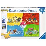 Pokémon Ravensburger Puzzel (150 stukjes, XXL)