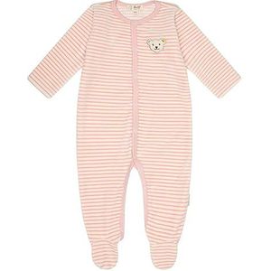 Steiff Uniseks basic baby-pyjama voor peuters, Zilverroze., 86 cm