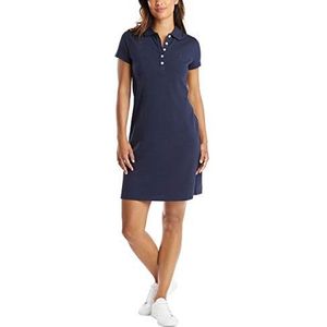 Nautica Easy Classic Polojurk met korte mouwen en stretch voor dames, XS