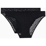 Emporio Armani - All Over Eagle Mesh - Slipje - 2 Eenheden