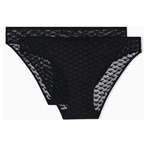 Emporio Armani - All Over Eagle Mesh - Slipje - 2 Eenheden