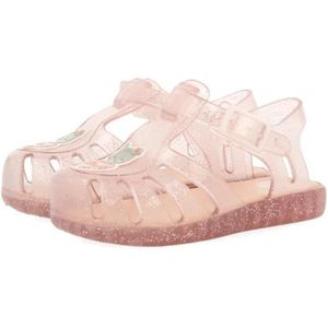 Gioseppo - Ogulin - Badslippers - Transparant Roze Glitter