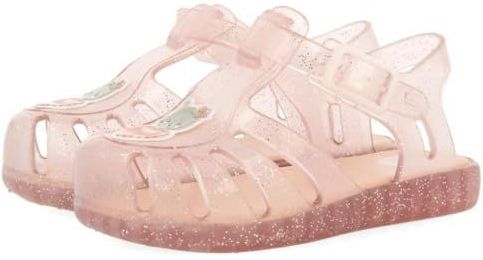 Gioseppo - Ogulin - Badslippers - Transparant Roze Glitter