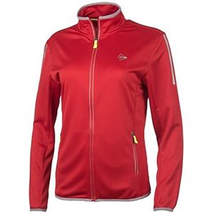 Dunlop meisjes, gebreid trainingsjack rood, zilver, 176 jassen