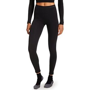 FALKE Dames Broek van Onderlaag Warm Long W TI Functioneel Material Sneldrogend 1 Stuk, Zwart (Black 3000), L