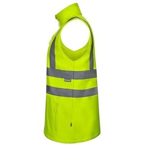 VELILLA 305905 Softshellvest, neongeel, maat 2XL, Geel fluor., XXL