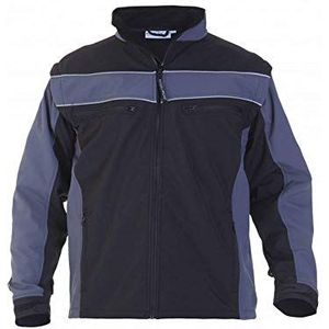 Hydrowear 042601 Rome Thermo Line Soft Shell Jack, 100% Polyester, 3X-Large Mate, Grijs/Zwart