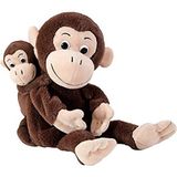 Beleduc - Moeder en kind aap - handschoenpop