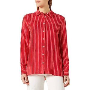 Tommy Hilfiger dames vrijetijdshemden, Rood (Rope Stp Fireworks), 34