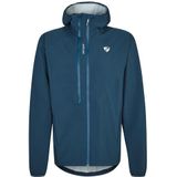 ZIENER Outdoorjas 'NARON'  enziaan / royal blue/koningsblauw / wit
