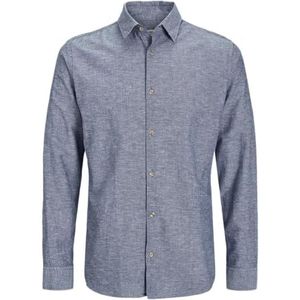 Jrebmoss Sunny Shirt Ls, Faded Denim, M