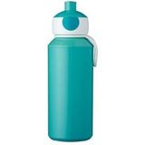 Drinkfles pop-up Campus 400 ml - turquoise