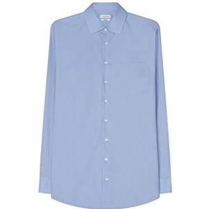 Seidensticker Heren Regular Fit Extra lange mouwen Shirt, lichtblauw, 41