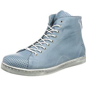 Andrea Conti Damessneakers met veters, blauw, 41 EU