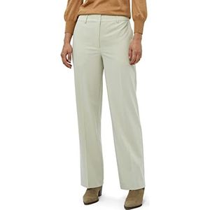 Minus Ashley Rechte Broek | Beige Broek Dames | Lentebroek voor Dames UK | Maat 8