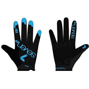 Seven Flex Handschoenen, unisex, Flex, Noir/Bleu Électrique, XL
