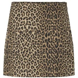 PIECES Pcsalume Hw Mini Denim Rok, White Pepper, XS