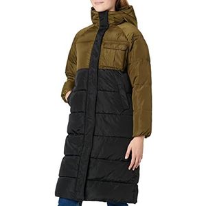 ONLY Dames ONLBECCA Long Buffer CC OTW gewatteerde jas, donker olijf/detail: laag onderdeel/zwart, XS