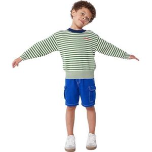 Petit Bateau Cargo bermuda voor jongens, Blauw, 3 Jaren