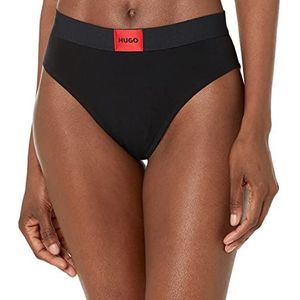 Hugo Boss Moderne katoenen stretchslip voor dames, zwarte teer, X-Large