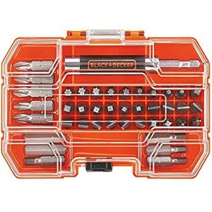 BLACK+DECKER BDA42SD 42-delige standaard schroevendraaier bitset