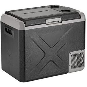 Brunner 0826053N draagbare koelkast en vriezer met compressor, laag stroomverbruik, 40 liter, Polarys Freeze Sz 40, temperatuur -20 °C tot 20 °C, koel-vriezer voor auto 12/24 V DC, 100/240 V AC