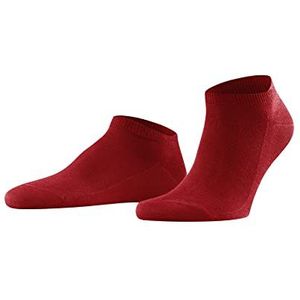 FALKE Heren Korte sokken Family M SN Duurzaam Katoen Kort eenkleurig 1 Paar, Rood (Scarlet 8228) nieuw - milieuvriendelijk, 39-42