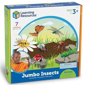 Learning Resources Jumbo Insecten 7-Stuk Set