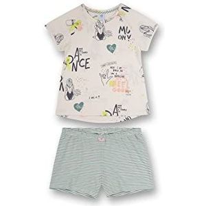 Sanetta Meisjes 245230 Pyjamaset, White Sand, 128