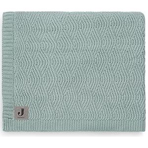 Jollein 516-522-65285 kinderdeken breien knit ash green maat 100 x 150 cm