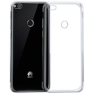 Siliconen beschermhoes voor Huawei P8 Lite 2017, ultradun, transparant