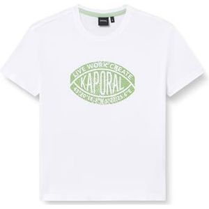 KAPORAL Jongens Okido T-shirt, wit, 8 jaar, wit, 8 Jaar