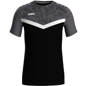 JAKO Iconic T-shirt - functioneel shirt heren korte mouwen, duurzaam sportshirt van 100% gerecycled polyester, vochtafvoerend en ademend
