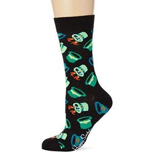 Happy Socks 2-Pack St Patricks Socks Gift Set, kleurrijke en leuke, Sokken voor Dames en Heren, Blauw-Groente 2 paar (41-46)