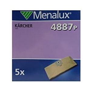 Menalux 5 stofzuigerzakken voor Kärcher 4887 P