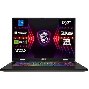 Sword 17 HX - Gaming Laptop - QHD+ - NVIDIA GeForce RTX 40 - Intel Core HX