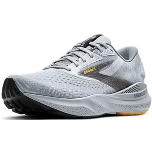 Brooks Adrenaline GTS 24 Ondersteunende hardloopschoen voor heren, Legering/Wit/Goud Fusion, 7