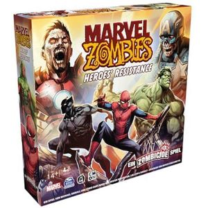 CMON, Marvel Zombies: Heroes' Resistance - Een zombicide spel, Kennerspel, Dungeon Crawler, 1-4 spelers, Vanaf 14+ jaar, 60 minuten, Duits
