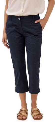 Urban - Driekwartbroek - Donkerblauw - Katoen - Smalle Pijpbelijning