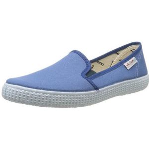 victoria Slip-on sneakers voor volwassenen, uniseks, blauw blauw blauw blauw Azul, 45 EU
