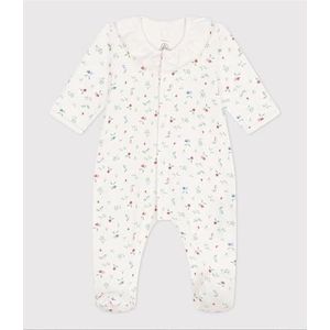 Petit Bateau baby meisje slaap goed, wit/meerkleurig., 12 Maanden