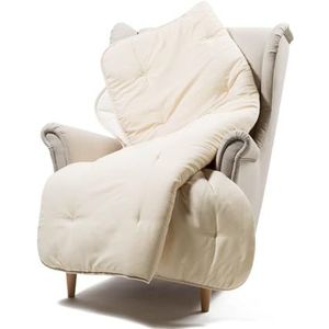 Caleffi 79068 Kim microvezel, gevoerd, met deken, vanille