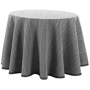 Martina Home Ribera tafelrok voor camilla, parel, rond, 100 cm